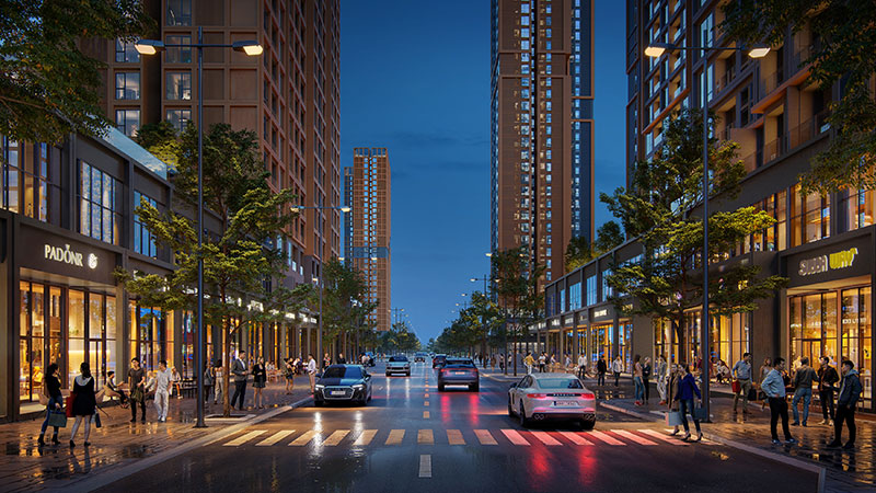 duong-pho-imperia-ocean-city-the-parkland-ban-dem